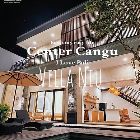 Villa Niu Center Canggu - Fattylion ภายนอก รูปภาพ