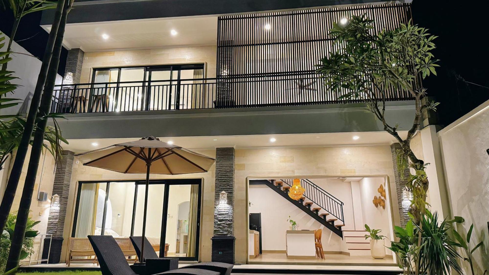 Villa Niu Center Canggu - Fattylion ภายนอก รูปภาพ