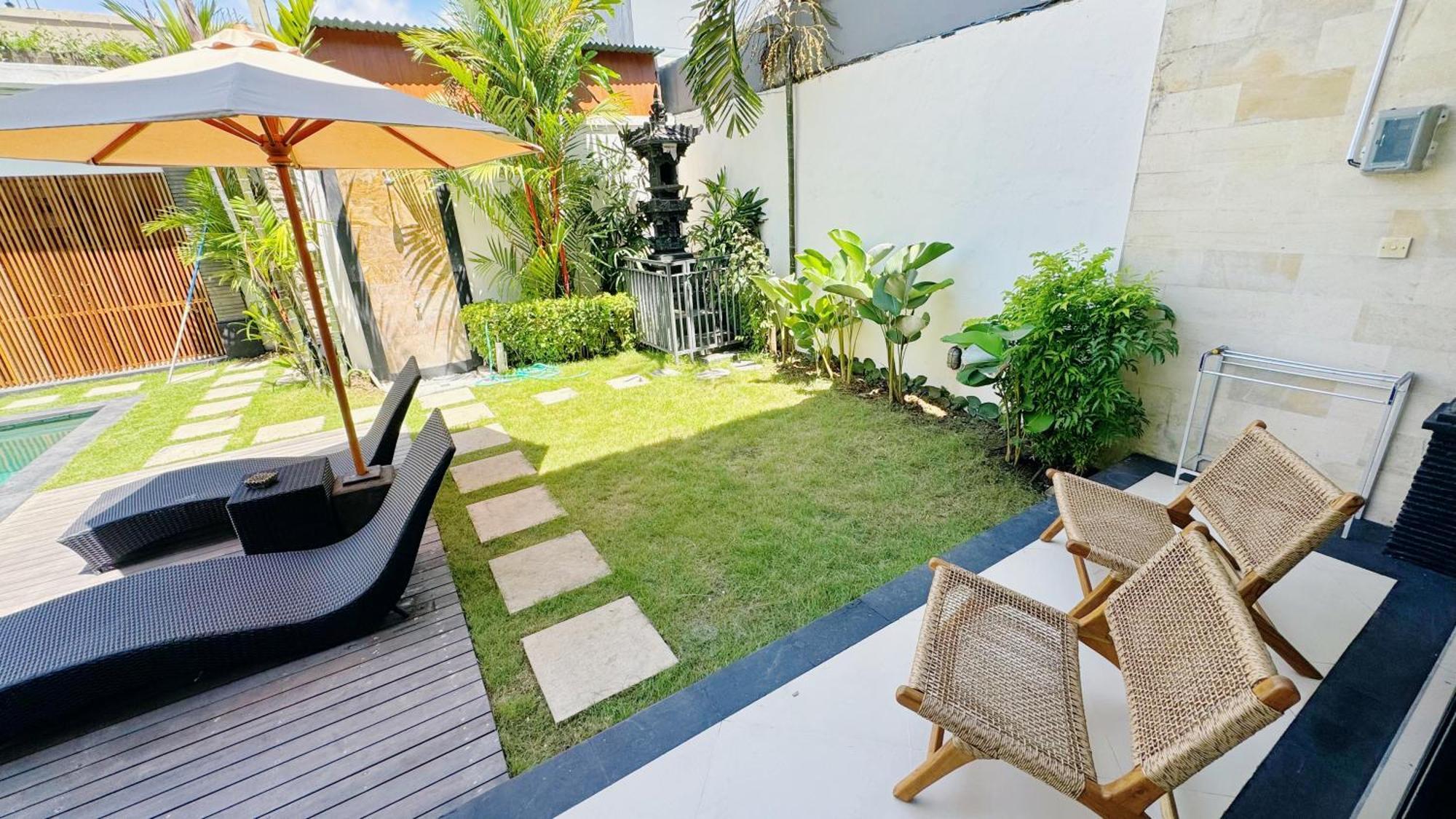 Villa Niu Center Canggu - Fattylion ภายนอก รูปภาพ