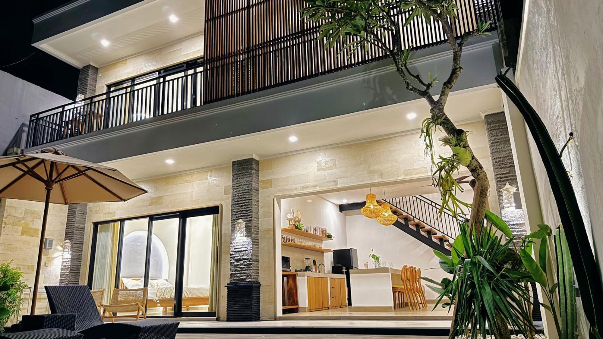 Villa Niu Center Canggu - Fattylion ภายนอก รูปภาพ
